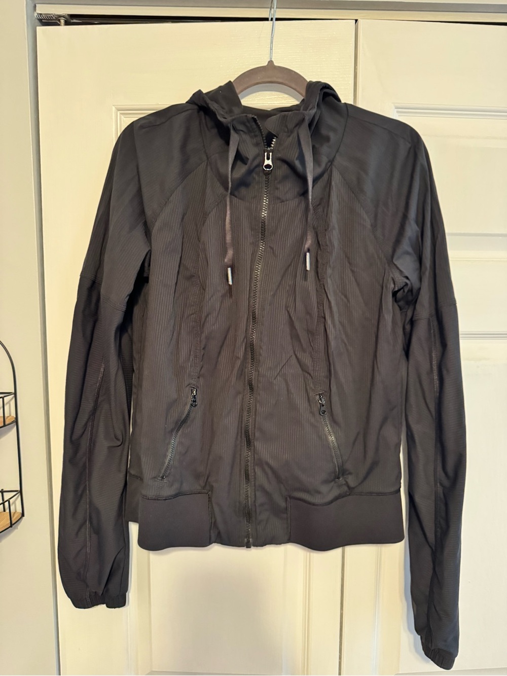 Lululemon Black Lightweight Zip-Up Hoodie Jacket